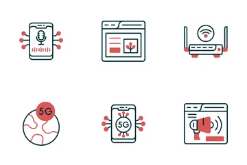 Digital Technology Icon Pack