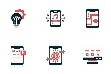 Digital Technology Icon Pack