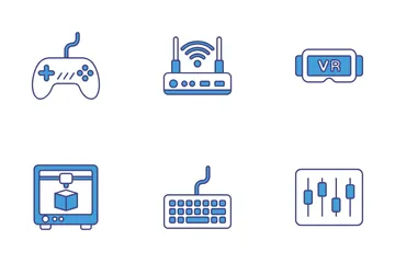 Digital Technology Icon Pack