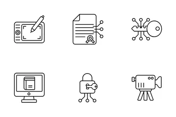 Digital Technology Icon Pack