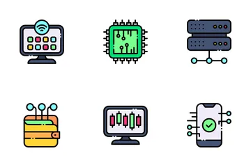 Digital Technology Icon Pack