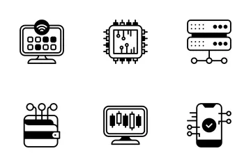 Digital Technology Icon Pack