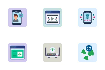 Digital Technology Icon Pack