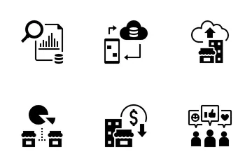 Digital Transformation Of SMEs Icon Pack