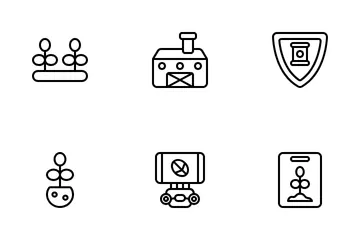 Digitale Landwirtschaft Symbolpack