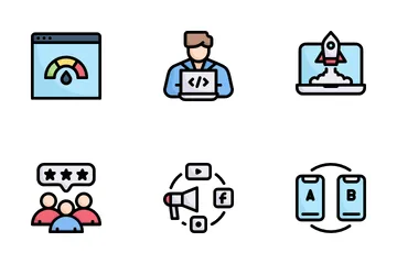 Digitaler Service Icon Pack