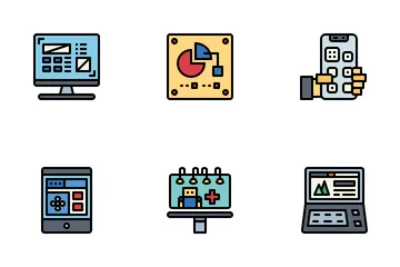 Digitales Marketing Symbolpack