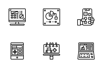Digitales Marketing Symbolpack