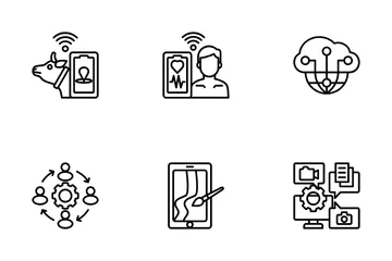 Digitalização Pacote de Ícones