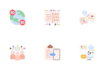 Digitalización Paquete de Iconos