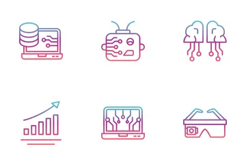 Digitalización Paquete de Iconos