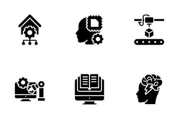 Digitalization And Industry Icon Pack