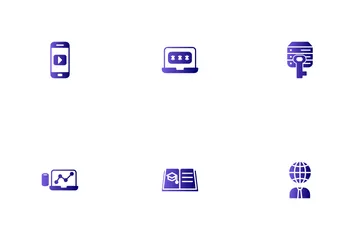 Digitalization Icon Pack