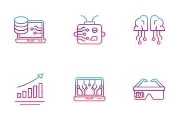 Digitalization Icon Pack