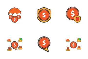 Dinero Paquete de Iconos