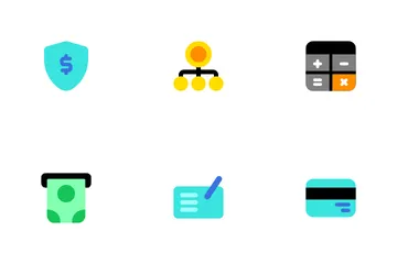 Dinheiro e finanças Icon Pack