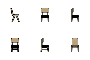 Dining Chair Icon Pack