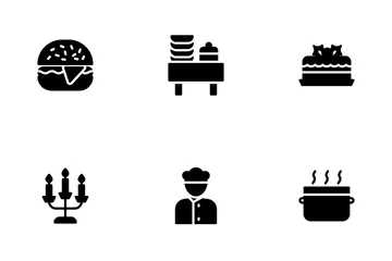 Dinner And Lunch Icon Pack