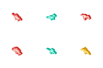 Dinosaur Wild Animal Icon Pack