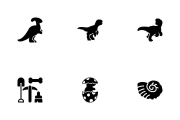 Dinosaurio Paquete de Iconos