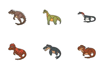 Dinosaurio Paquete de Iconos