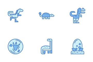 Dinosaurios Paquete de Iconos