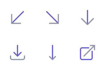 Direcciones Paquete de Iconos