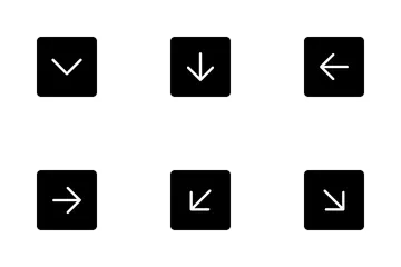 Direcciones / Iconos de flecha Paquete de Iconos