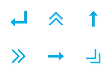 Direction And Arrows Vol 3 - Flat Icon Pack