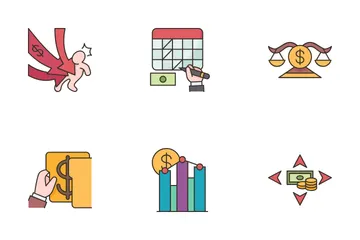Direction financière Pack d'Icônes