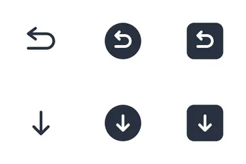 Directional Arrows And Navigation Icon Pack