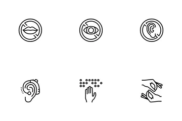 Disability Technology Icon Pack