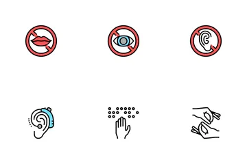 Disability Technology Icon Pack