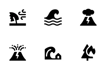 Disaster (Glyph) Icon Pack