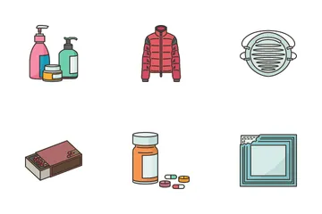 Disaster Supply Kit2 Icon Pack