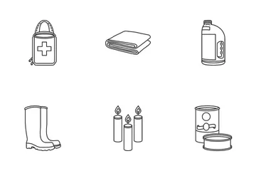 Disaster Supply Kit2 Icon Pack