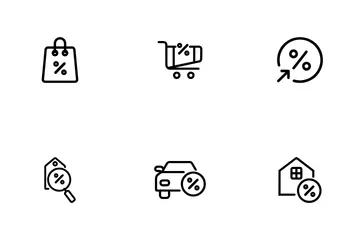 Discount Icon Icon Pack