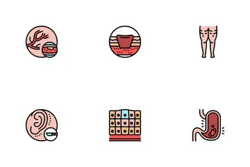 Disease Human Problem Icon Pack