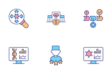 Disease Monitoring Icon Pack