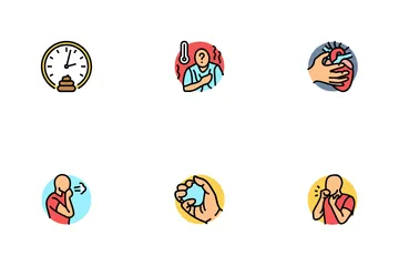 Disease Symptom Health Icon Pack