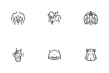 Disease Symptom Health Icon Pack