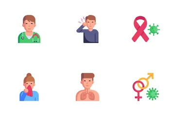 Diseases And Injury Icon Pack