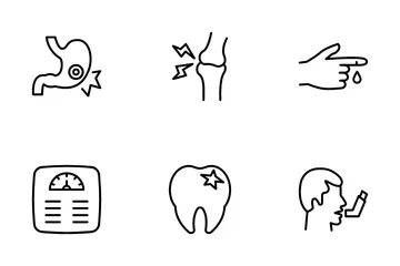 Diseases Icon Pack