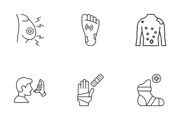 Diseases Icon Pack