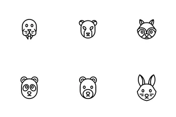 Progettazione di animali Icon Pack