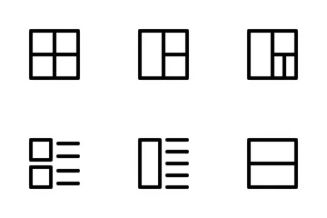 Disposición Paquete de Iconos