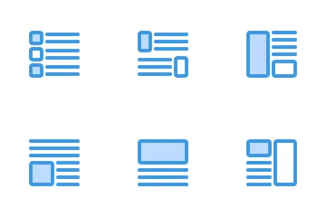 Disposición Paquete de Iconos