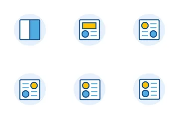 Disposición Paquete de Iconos