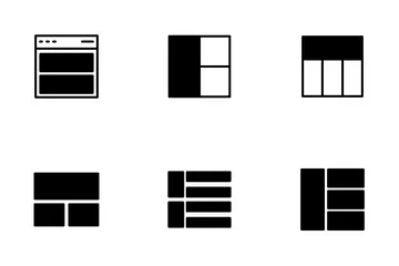 Disposición Paquete de Iconos
