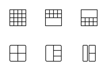 Disposición Paquete de Iconos